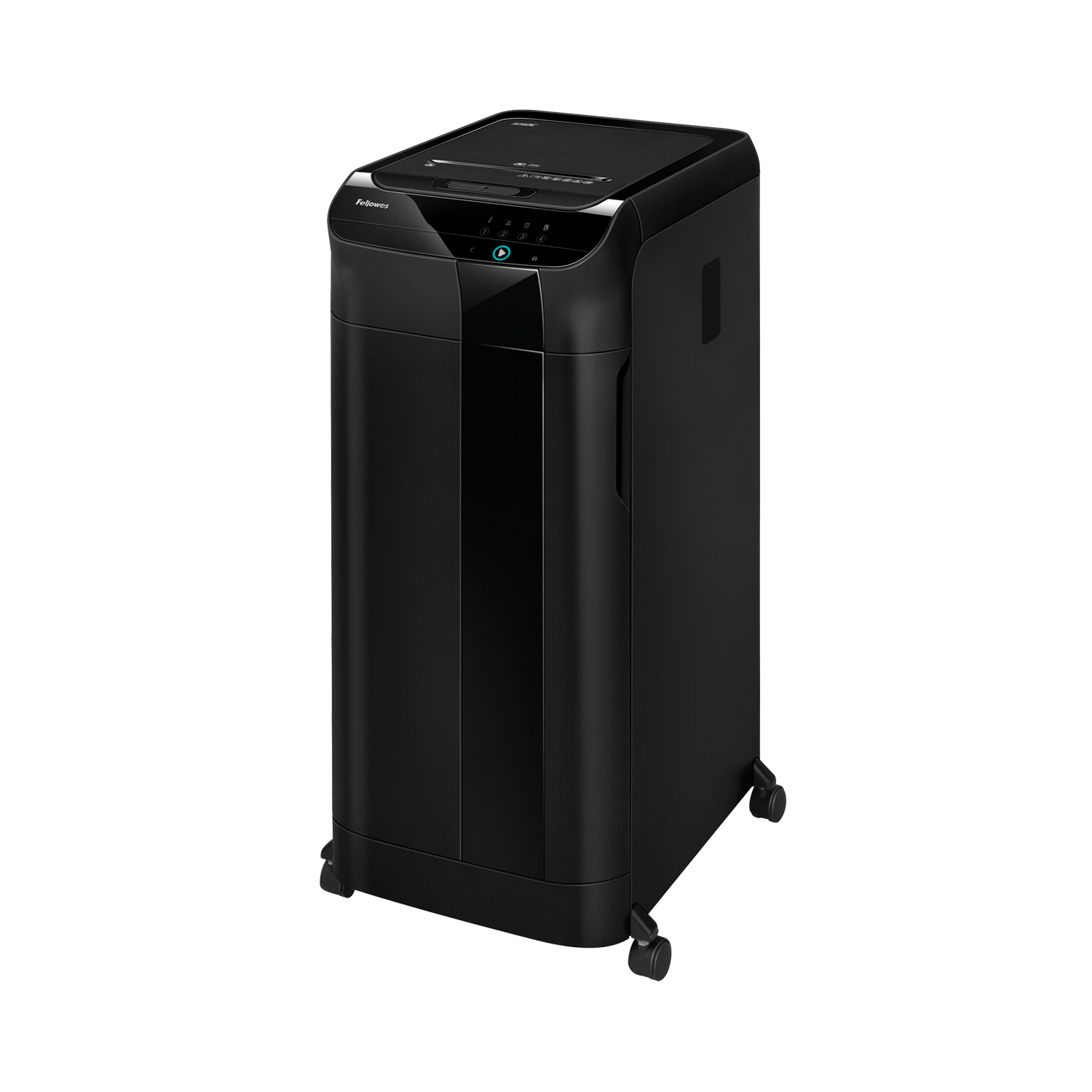 Знищувач FELLOWES AUTOMAX 550C, 550 аркушів, секр. P-4, фрагменти 4x38мм